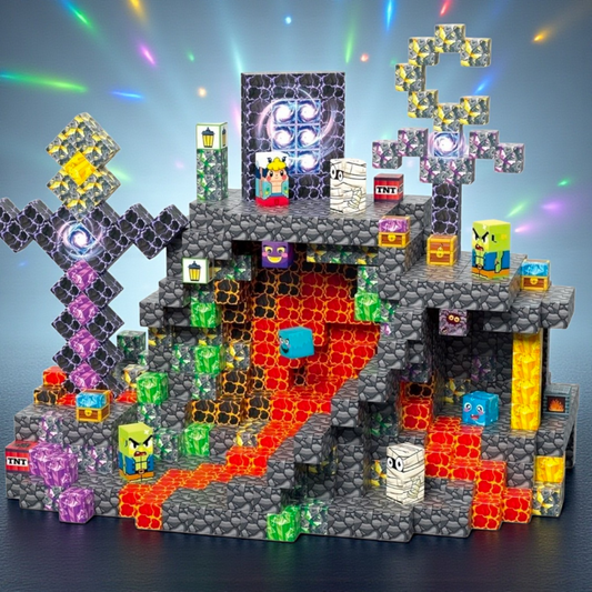 My World segulkubbar / 300 stk / Minecraft - Magma Cave // FORPÖNTUN