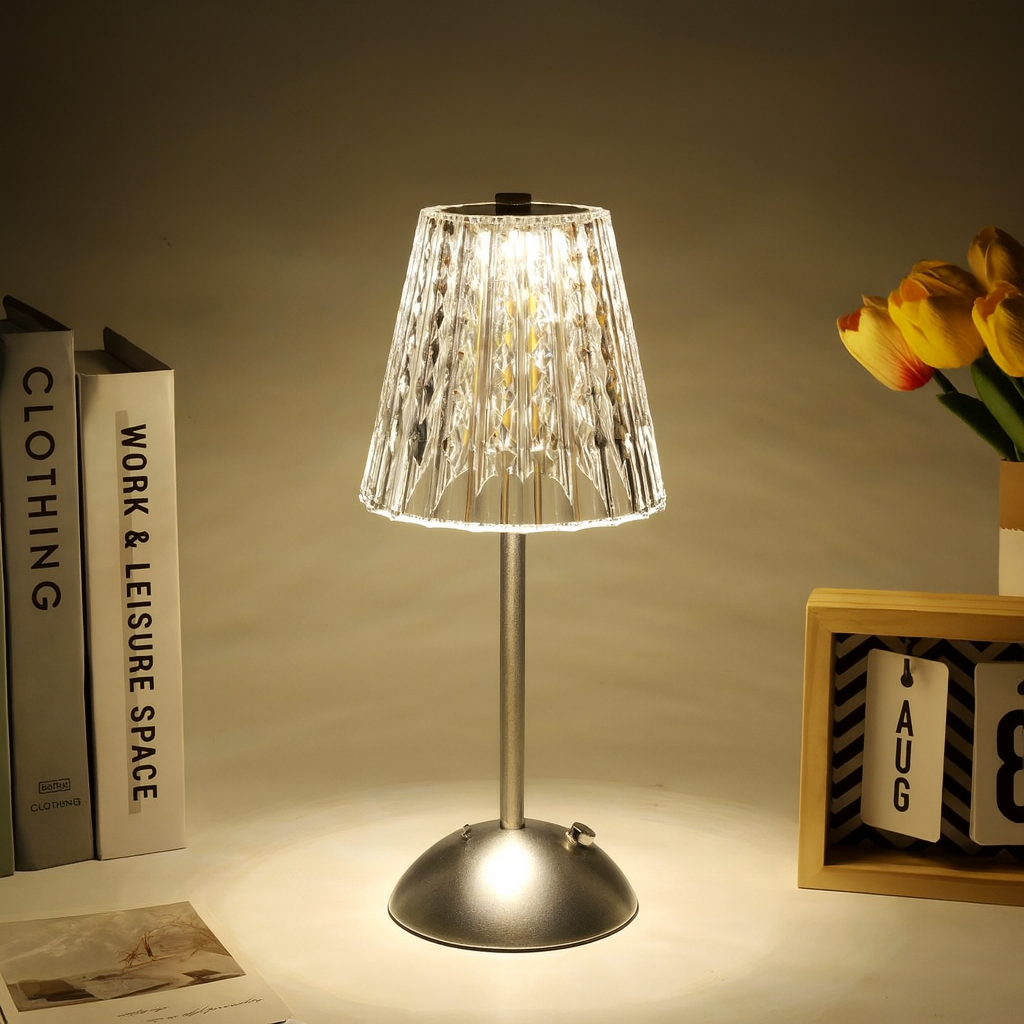 LED borðlampi / TD40B / Silfur & Gull útgáfa