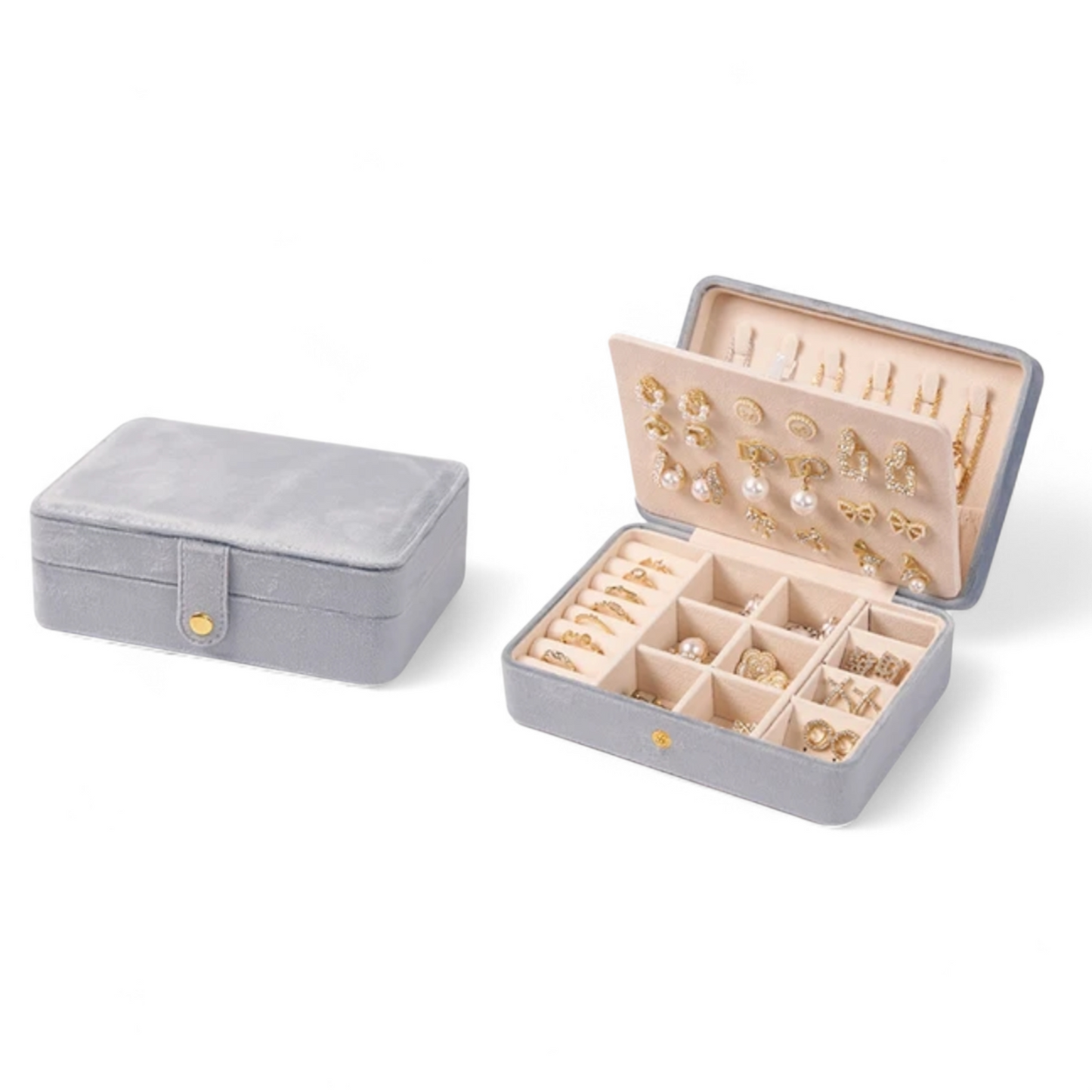 Skartgripaskrín / Flauel // 4 litir