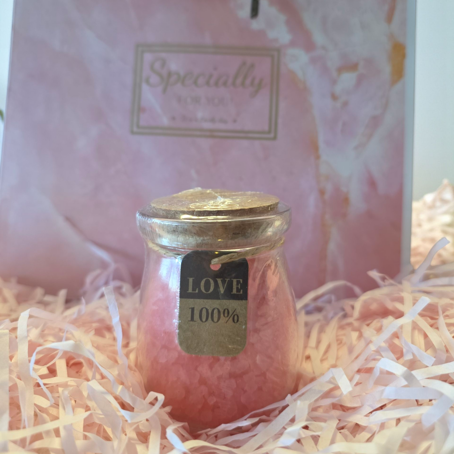 Gjafaaskja f/ hana / Bleik