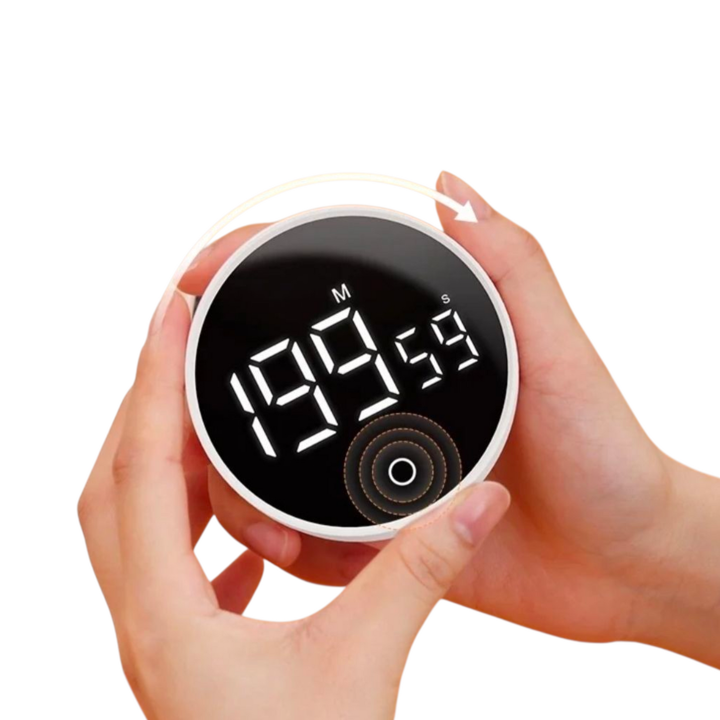 Tímamælir m/ segulfestingu