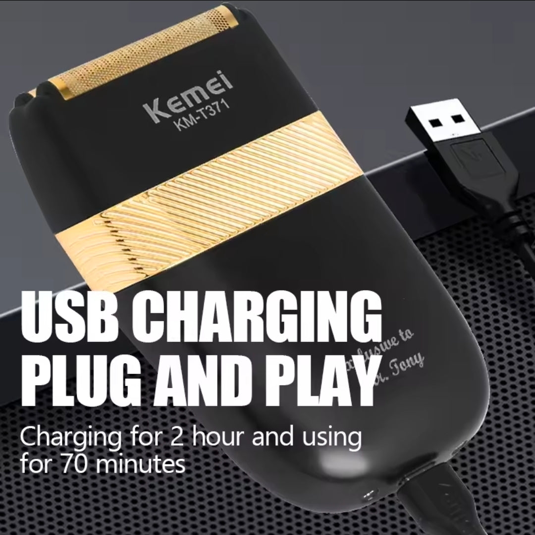 Kemei KM-T371 ferðarakvél