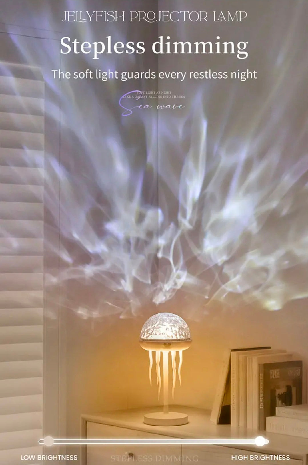 Jellyfish Ocean Wave lampi