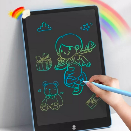 Skriftafla m/ LCD litaskjá / 3 stærðir