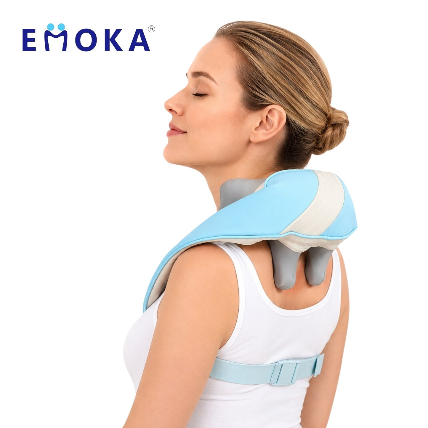 Emoka Shiatsu nuddtæki m/ hitastýringu // FORPÖNTUN