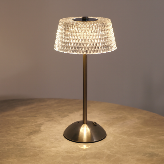 LED borðlampi / TD40A / Silfurlitaður // FORPÖNTUN