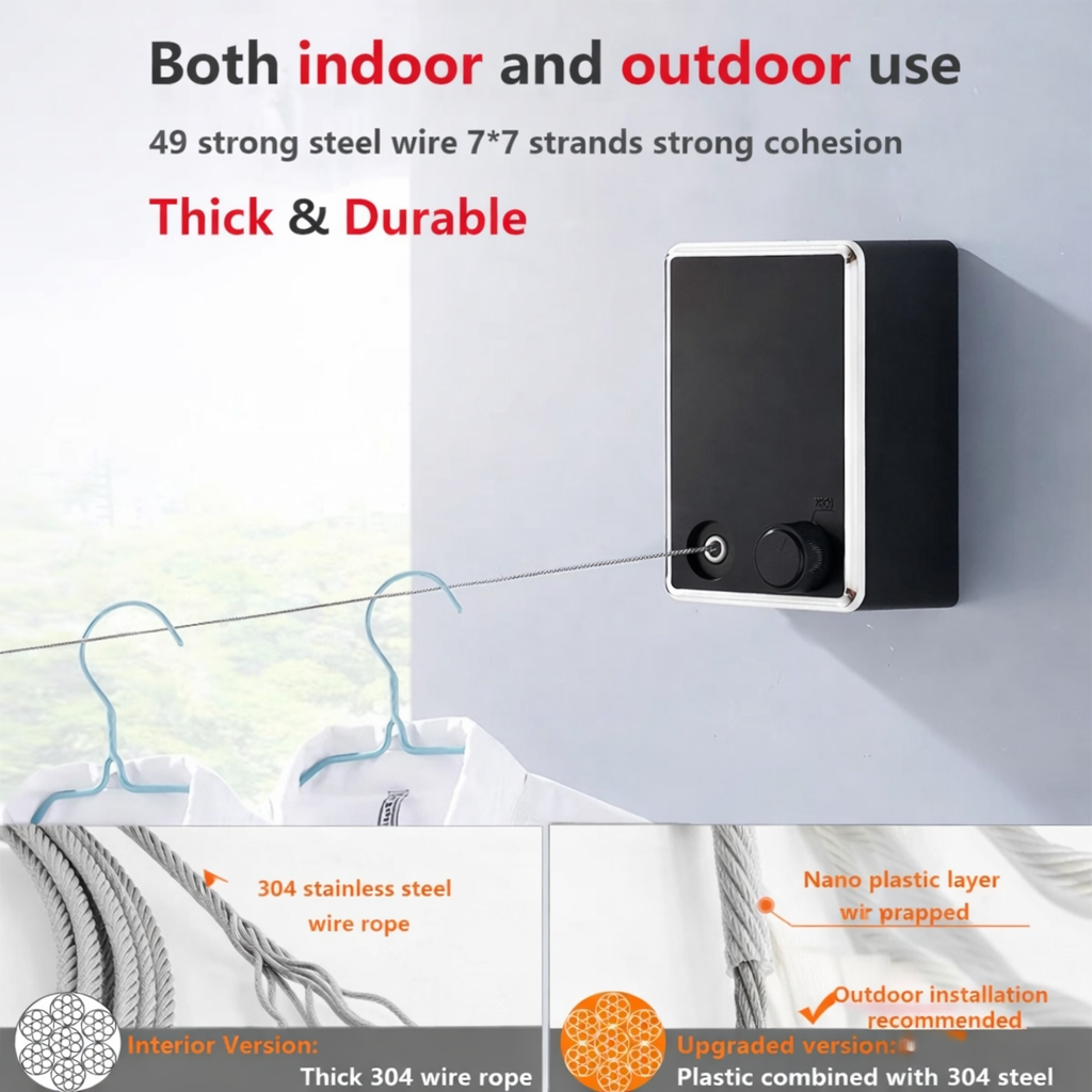 Þvottasnúruhengi / 4.2 metrar