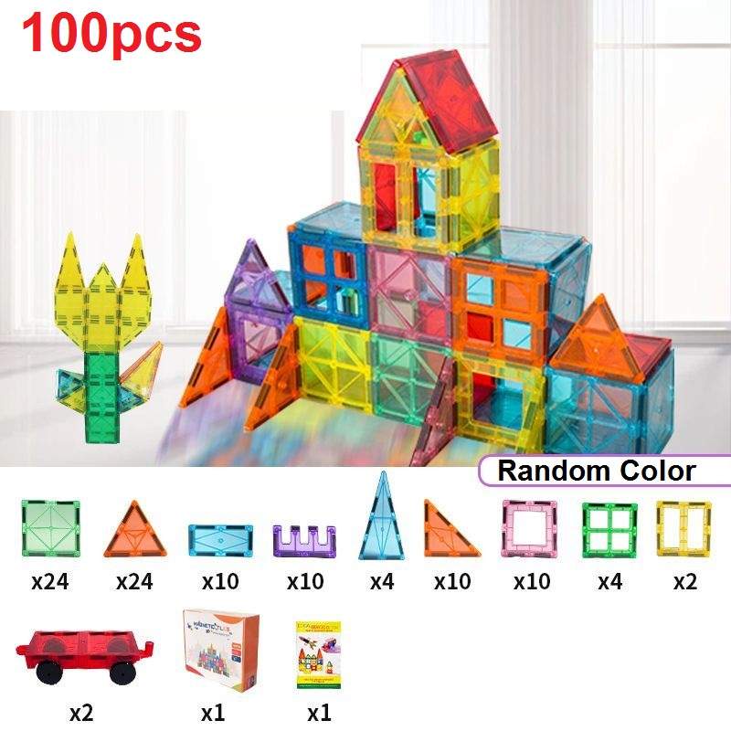 Segulkubbar / 100 stk