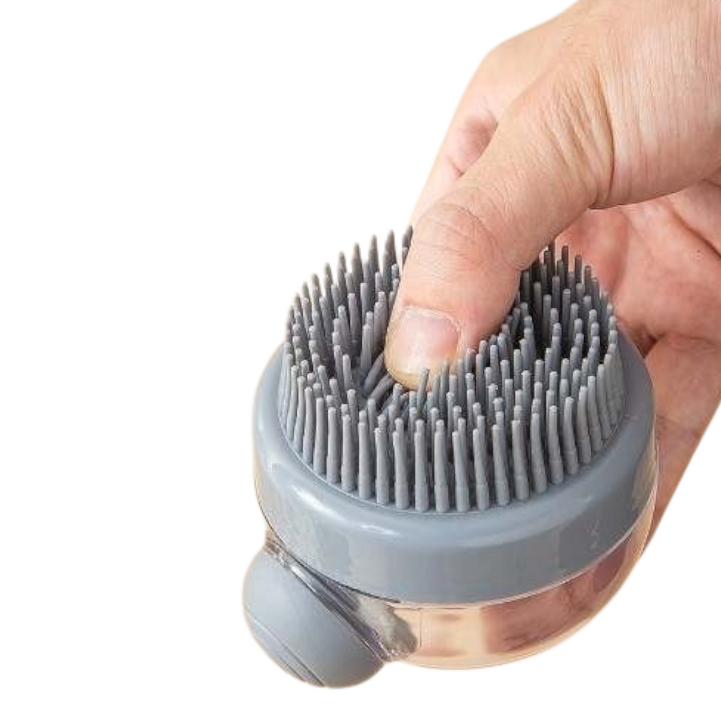 Líkams & hársvarðarbursti m/ sápuskammtara