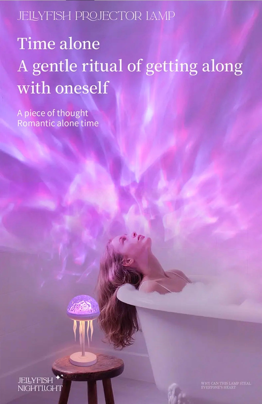 Jellyfish Ocean Wave lampi