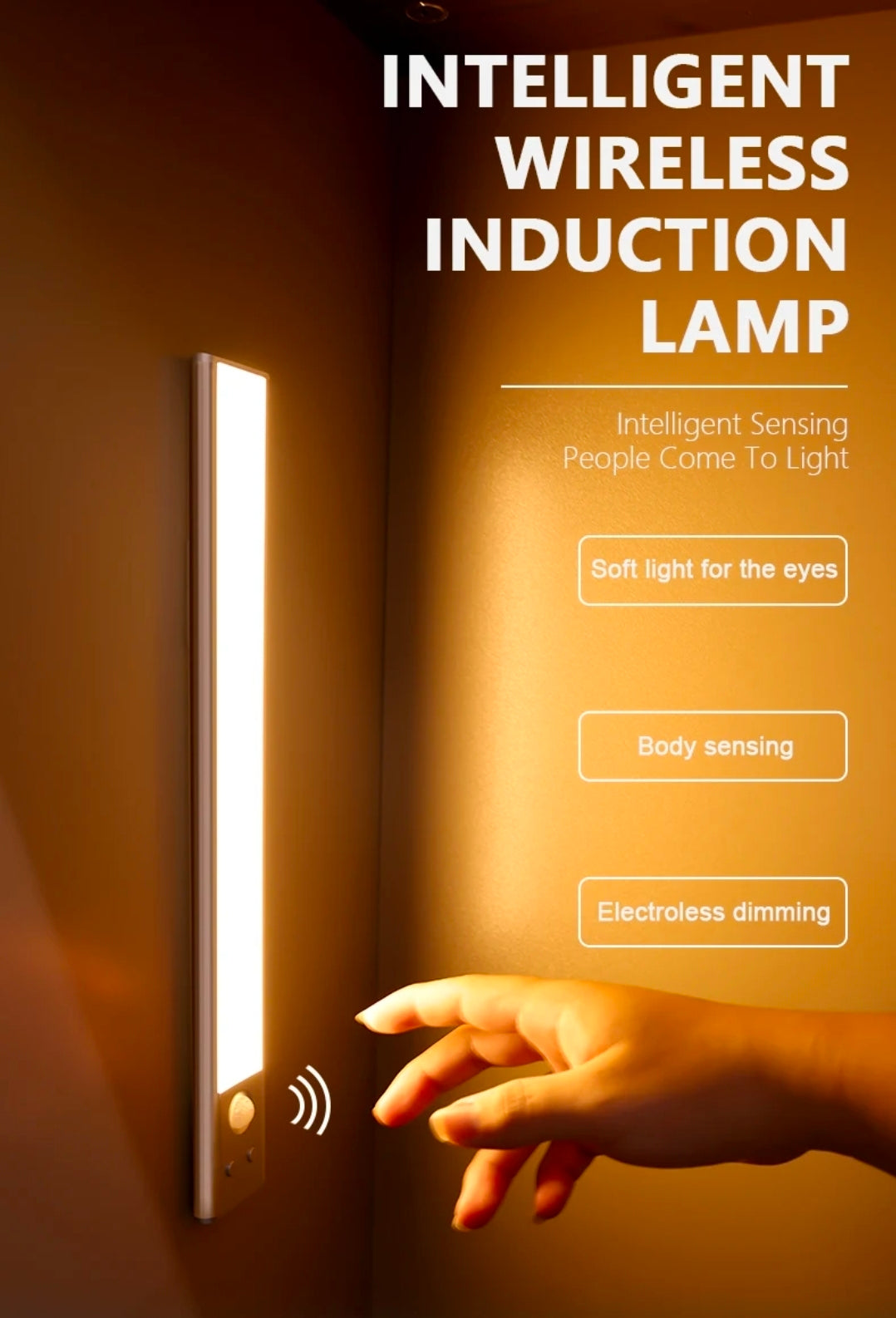 Vegg & skápaljós / 3 stærðir