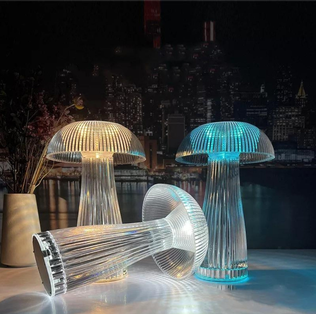 Jellyfish borðlampi með snertistjórnun