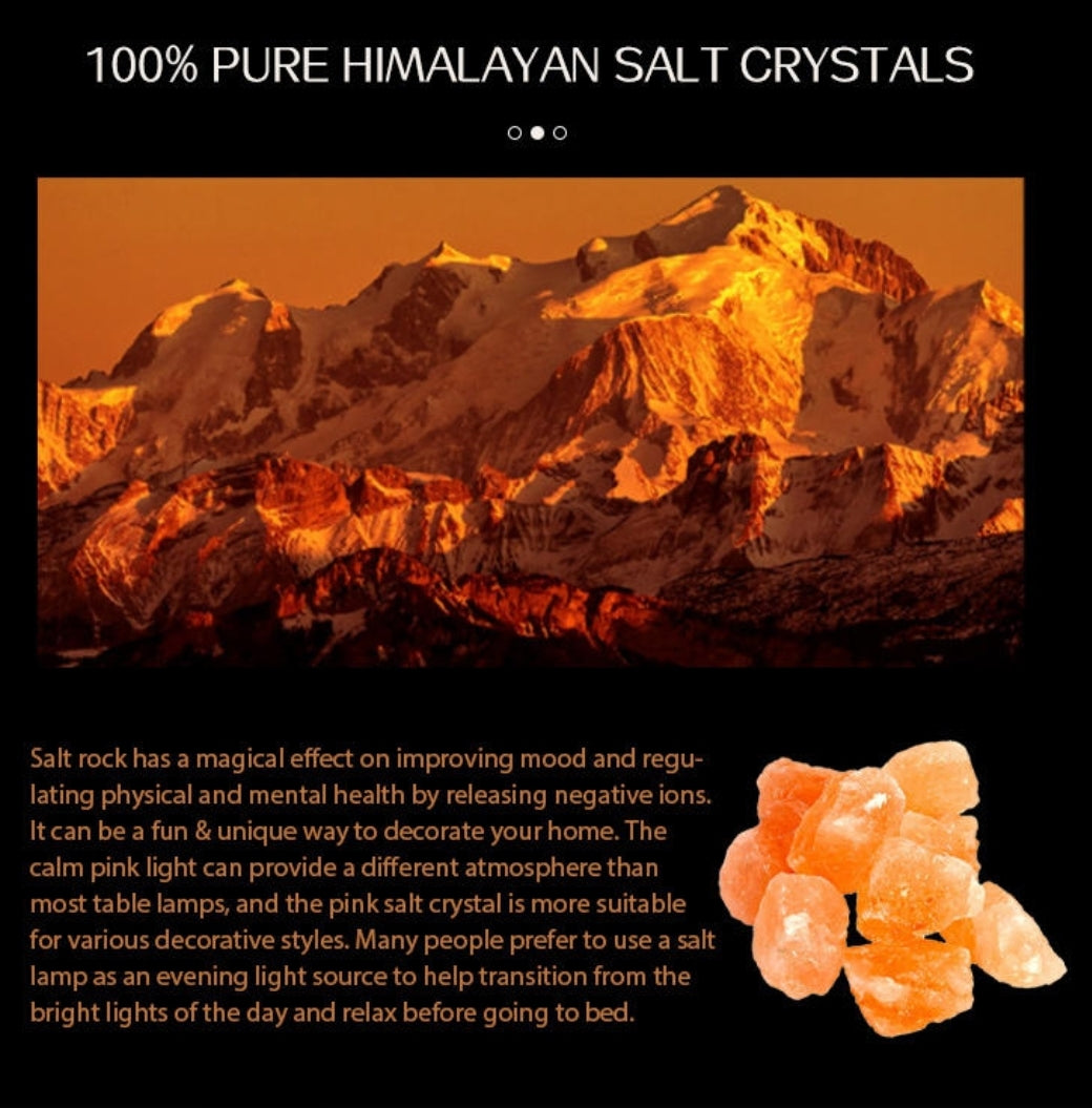 Himalayan salt ilmolíulampi